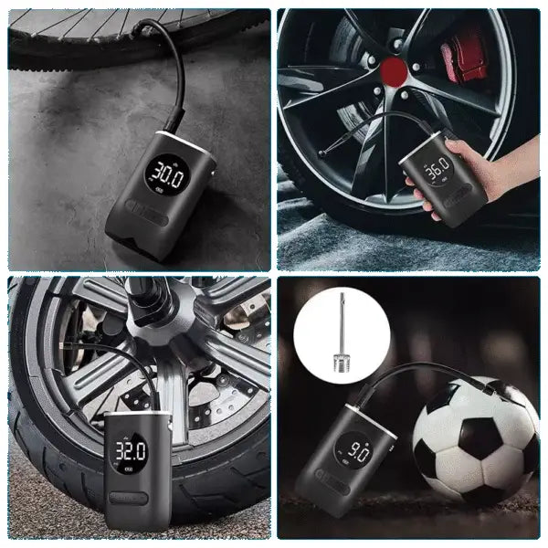 AirMax Pro - Compresor Portátil para Carro y Moto